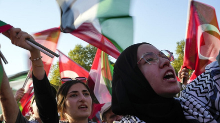 Wananchi wa Uturuki waandamana kulaani jinai za Israel Gaza
