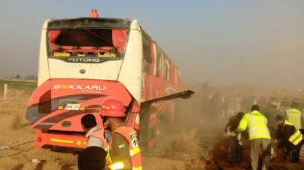 پنجاب او سندهـ کې د ترافیکو پېښو له امله  پېښې له امله ۳۹ تنو ته مرګ ژوبله اوښتې