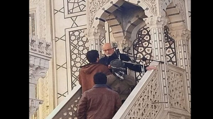 Şam Emevi Camii'nde el-Culani'ye bağlı unsurlarla gerginlik yaşandı