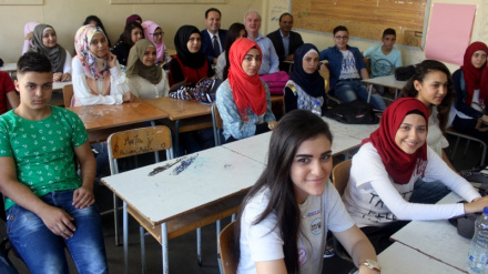 Hezbollah helps damaged schools in Beirut to admit students