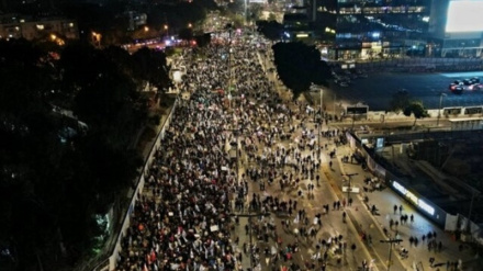 Ateşkes anlaşmasının kabulü için işgal altındaki bölgelerde protestoların yoğunlaşması