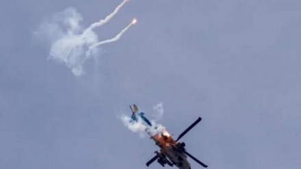 Hamas Tembak Jatuh Helikopter Apache Israel
