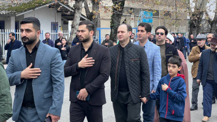 Tolışi muxtəlifə məntəğəonədə de Həzrət Fatimeyi-Zəhro(s.ə) şəhodəti mınosibəti əzodorəti mərosim bərpo bıə