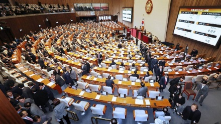 Mocioni për shkarkimin e presidentit të Koresë së Jugut u paraqit në Parlament për herë të dytë