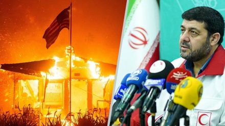 Mensaje de la Hilal Ahmar de Irán a la Cruz Roja Americana: 
