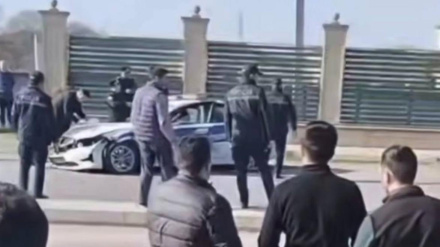 Devlət Ro Polisi avtomobili ğəzo kardəşe  
