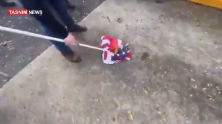 Պանամայում այրել են ամերիկյան դրոշը