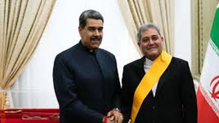په کاراکاس کې د ایران سفیر ته د وینزویلا لومړی درجه مډال ورکړل شو