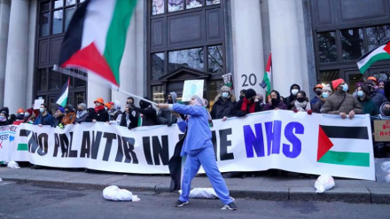 Londra vatandaşlarının mazlum ve savunmasız Filistin halkıyla dayanışması