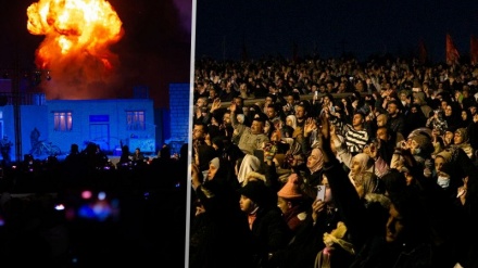 Iraker begrüßten iranisch-irakische Show: 