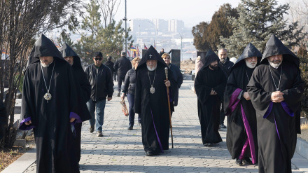 Վեհափառն այցելել է «Եռաբլուր» զինվորական պանթեոն