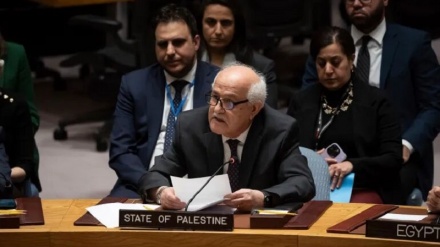 Palestinanyň Birleşen Milletler Guramasyndaky wekiliniň halkara ýygnaklarynyň dymmagy baradaky tankytlary
