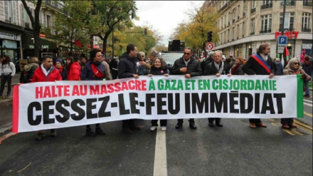 Paris’te Filistin’e Destek Gösterileri 
