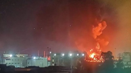 Воздушные удары сионистского режима по различным районам Сирии