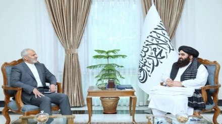 رایزنی سفیر ایران در کابل و سرپرست وزارت خارجه حکومت طالبان