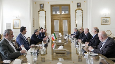 Zyrtarët e lartë të Hamasit takohen me ministrin Araghchi