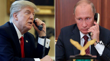 Թրամփը հայտնել է, որ հեռախոսազրույց է ունեցել Պուտինի հետ