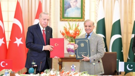 Türkiye Cumhurbaşkanı Erdoğan, Pakistan Başbakanı Şerif'le görüştü