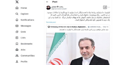 طالبان وايي له ګاونډیو هیوادونو سره اړیکې لومړیتوب دی