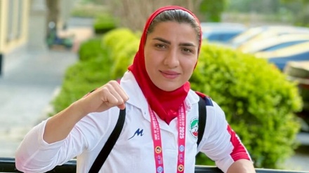 مدال طلای جام جهانی ساندا برای بانوی رزمی‌کار ایران