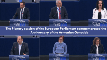 Եվրախորհրդարանում ոգեկոչել են Հայոց ցեղասպանության տարելիցը, զուգահեռներ անցկացրել Արցախում իրականացված էթնիկ զտման հետ