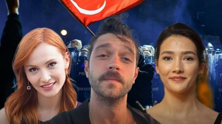 Türkiyəli aktrisa Başak Gümülcinelioğlu 