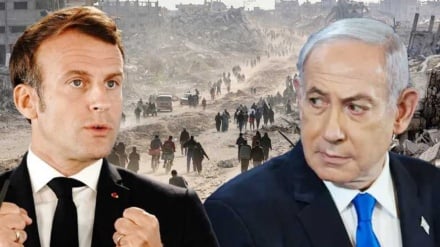 מקרון: פעולות ממשלת נתניהו בעזה 