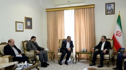 د ایران خارجه وزیر او د حماس غورځنګ پلاوي خبرې وکړې