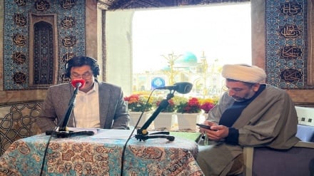 برنامه زنده «پر پرواز» از حرم مطهر رضوی