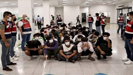 بازداشت ۲۲ مهاجر غیرمجاز افغانستانی در سیواس ترکیه