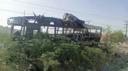 بلوچستان کې د آرمي سکول په بس موټر د چاودنې له امله ۴۰ تنو ته مرګ ژوبله اوښتې