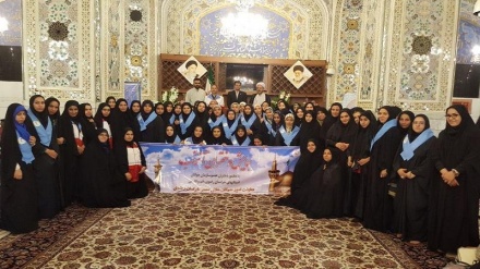 رگزاری همایش دختران آفتاب همزمان با دهه کرامت و ولادت امام رضا (ع)‎