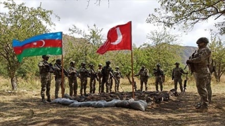 Azərboyconi ərteş Tırkiyə hərbi təlimədə iştirok bəkarde