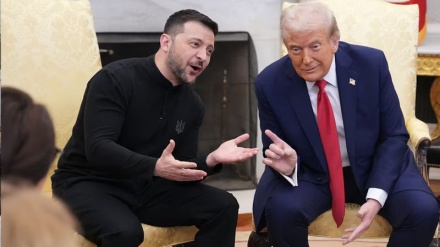 Манобеи табиии Украина ; Пешкаши Киев ба Вашингтон/ Трамп : Намехостам аҳмақ ба назар барасам !