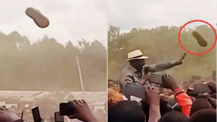 Rais Ruto wa Kenya amsamehe mtu aliyemrushia kiatu Migori