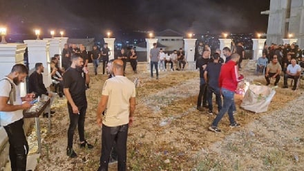 תושבי עראבה ערכו הפגנת מחאה נגד הריסת ביתו של נביל בישנק