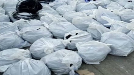  ٢٧٠ کیلوگرم مواد منفجره قاچاق از پاکستان در ولایت خوست کشف شد