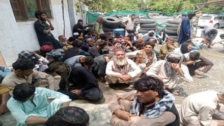 جمع‌آوری شماری از افراد معتاد به مواد مخدر در جلال‌آباد