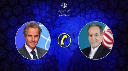 بررسی گزارش تازه آژانس انرژی اتمی درباره ایران، محور رایزنی تلفنی عراقچی و گروسی