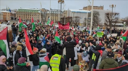 تجمع حمایت از فلسطین در هلند