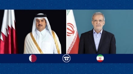 Prezident Pezeşkiyanın Qətər Dövləti və Millətinə həmrəylik mesajı / Şeyx Təmim iki ölkə arasında əlaqələrin genişlənməsinə təkid etdi