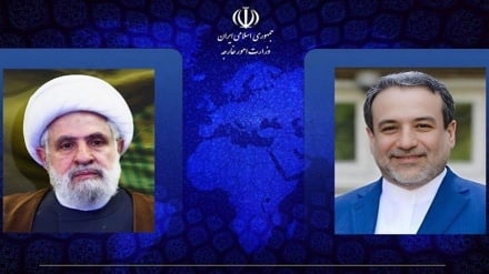 عراقچی در دیدار دبیرکل حزب‌الله: ایران برای کمک به لبنان آماده است