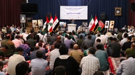 اجتماع مهاجرین افغانستانی مقیم مشهد در محکومیت حمله رژیم صهیونیستی به ایران 