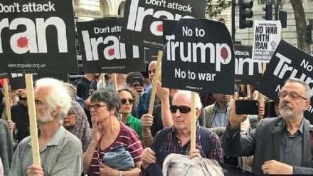 Populli dhe politikanët amerikanë protestojnë kundër agresionit të administratës Trump kundër Iranit