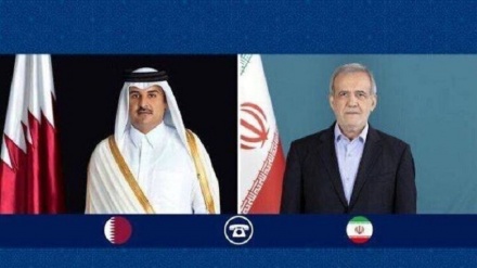 تاکید مسعود پزشکیان و امیر قطر بر تلاش‌ها برای توقف جنایات رژیم صهونیستی علیه مردم مظلوم غزه