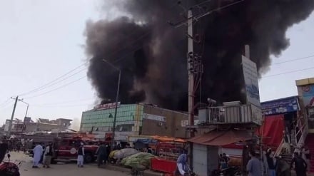Afghanistan: Großbrand auf Kabuler Markt


