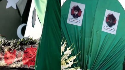 قلب سوخته تهران در تشییع کودکان شهید حملات صهیونیست‌ها 