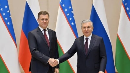 Шавкат Мирзиёев Россия Федерацияси ҳукумати раисининг ўринбосари Александр Новакни қабул қилди