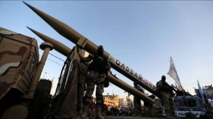 Filistin Direnişinden İşgal Altındaki Topraklara Füze Saldırısı