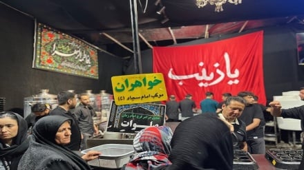موکب امام سجاد (ع) پذیرای عزاداران مهاجر و ایرانی ابا عبدالله الحسین (ع)